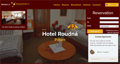 Desktop Screenshot of hotelroudna.cz